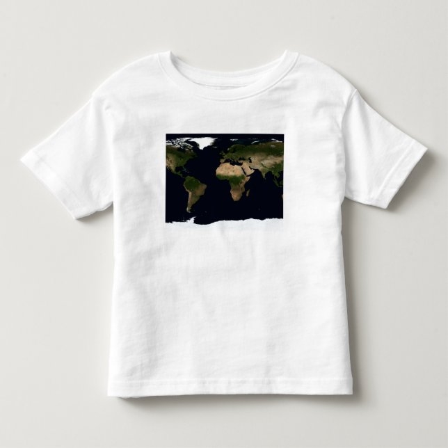 T-shirts Imagem global do mundo (Frente)