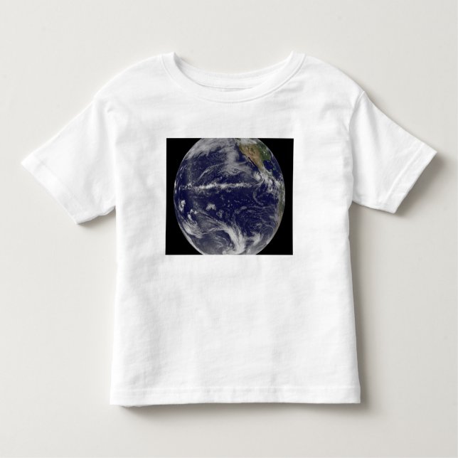 T-shirts Imagem satélite da Terra (Frente)
