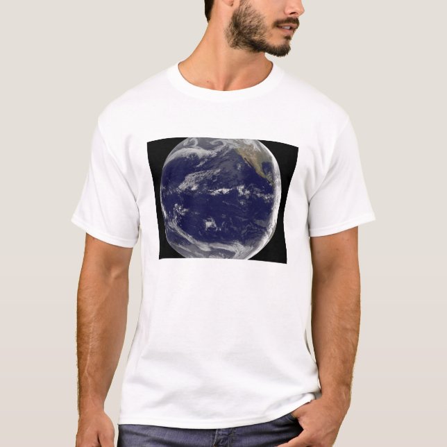 T-shirts Imagem satélite da Terra 2 (Frente)
