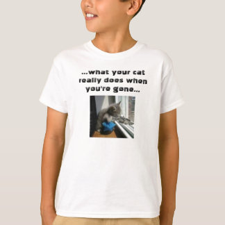 T-shirts imagens [1],… o que seu gato fizer realmente