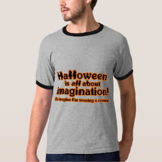 T-shirts Imagine que eu estou vestindo um traje