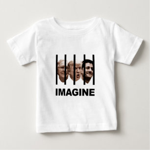 T-shirts Imagine Trump, McConnell e Ryan atrás de Bares