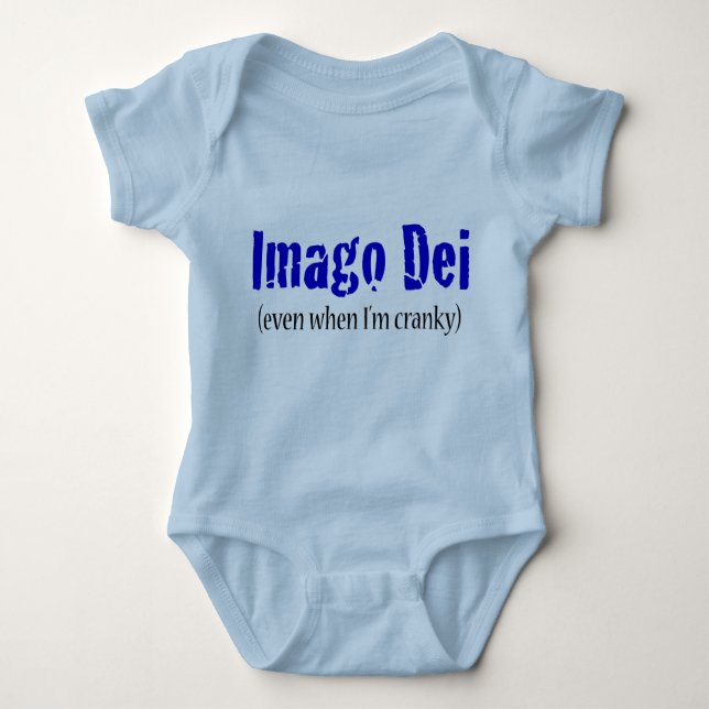 T-shirts Imago Dei (mesmo quando eu sou irritadiço) (Frente)