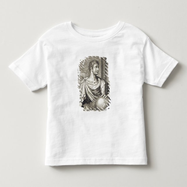 T-shirts Imperador de D. Octavius Augustus (ANÚNCIO 63 BC - (Frente)