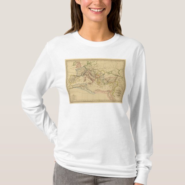 T-shirts Império romano sob Constantim e Trajan (Frente)