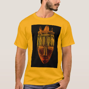 T-shirts IMPRESSÃO Africano-MÁSCARA-preto por MANDA