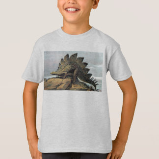 T-shirts Impressão da antiguidade do dinossauro do