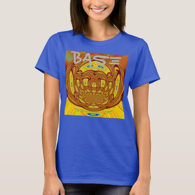 T-shirts Impressão ouro Amarelo De Luvas De Beisebol (Frente)