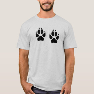 T-shirts Impressões do lobo