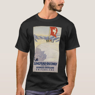 T-shirts Impressões retros do anúncio do poster das viage