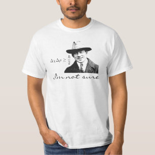 T-shirts Incerteza de Heisenberg