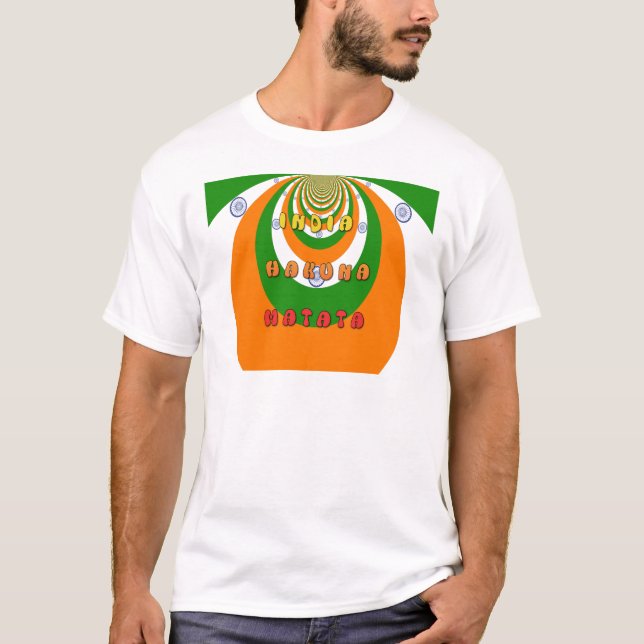 T-SHIRTS ÍNDIA MATATA HAKUNA (Frente)
