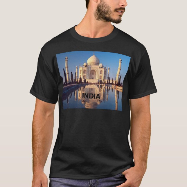 T-shirts India Taj-mahal angie (Frente)