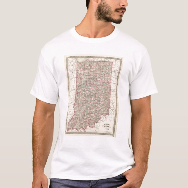 T-shirts Indiana 8 (Frente)