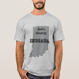 T-shirts Indiana é o PAÍS DE DEUS