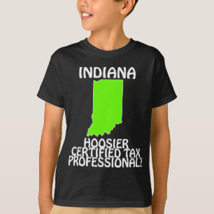 T-shirts Indiana - Profissional de Impostos Certificado Hoo