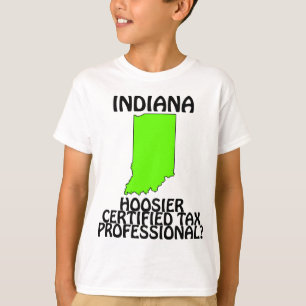 T-shirts Indiana - Profissional de Impostos Certificado Hoo