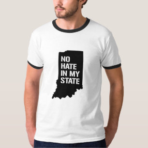 T-shirts Indiana: Sem Ódio No Meu Estado