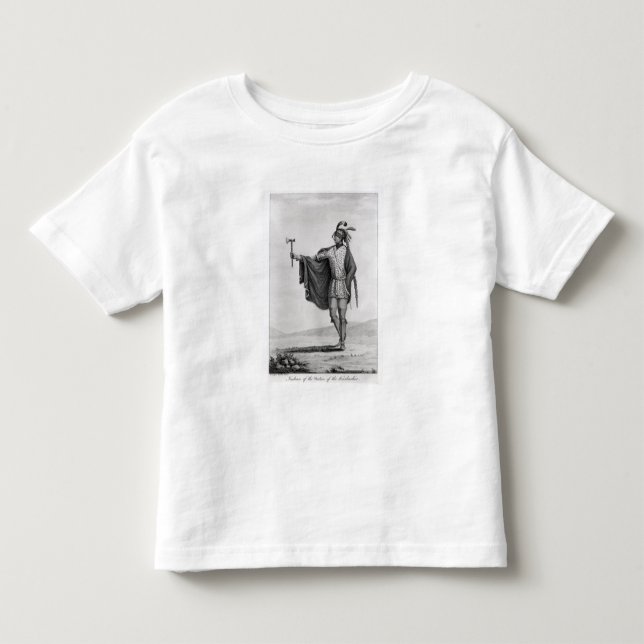 T-shirts Indiano da nação de Kaskaskia (Frente)