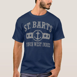 T-shirts Índias Ocidentais do francês de St Barts