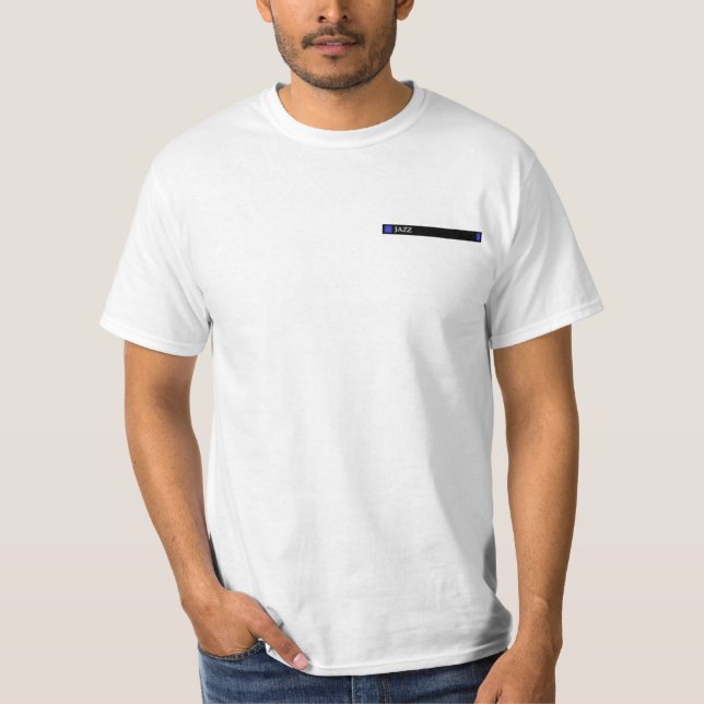 T-shirts Índice "JAZZ " da categoria (Frente)