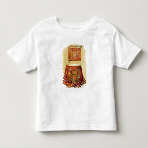 T-shirts Indique a trombeta, provavelmente George III, e