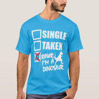 Individual. Comprometido. RAWR Eu sou um dinossaur