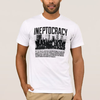 T-shirts Ineptocracy - equipe