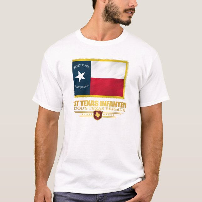 T-shirts Infantaria do Texas 1rua (v10) (Frente)