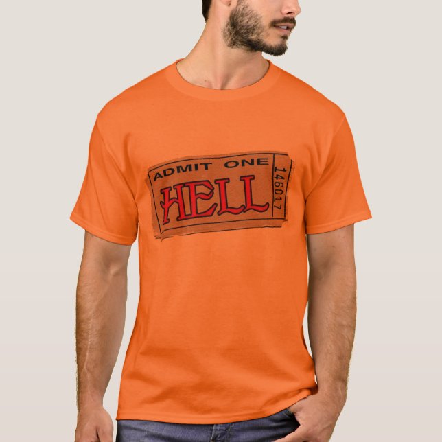 T-shirts inferno (Frente)