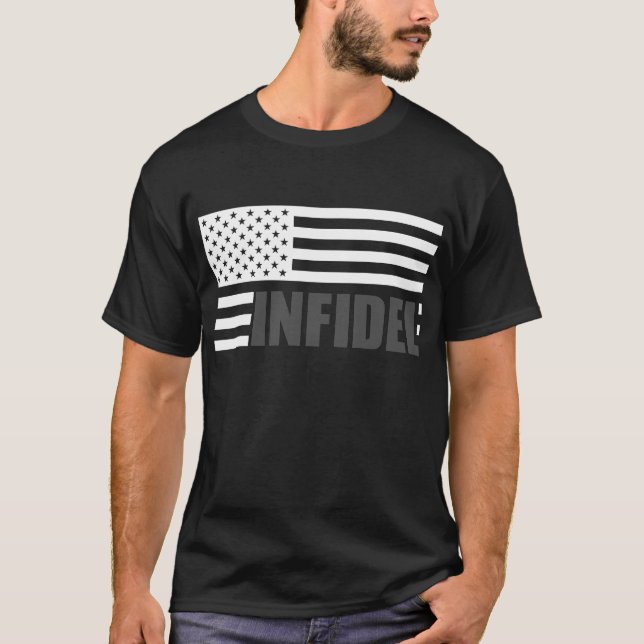 T-shirts Infiel americano (Frente)