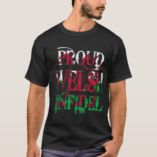 T-shirts Infiel orgulhoso de Galês