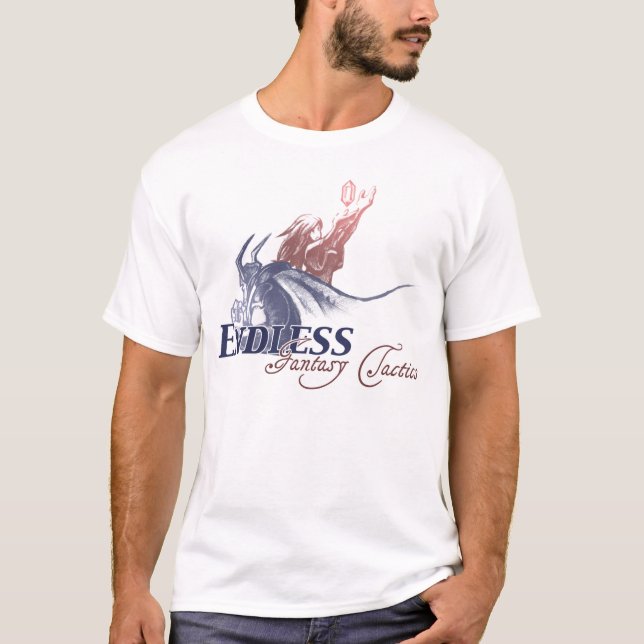 T-shirts Infinito: Táticas da fantasia (Frente)