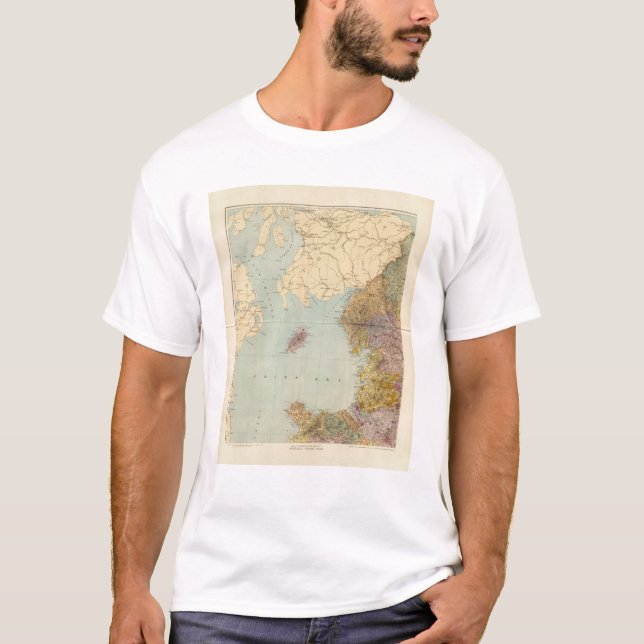 T-shirts Inglaterra e Wales noroestes (Frente)