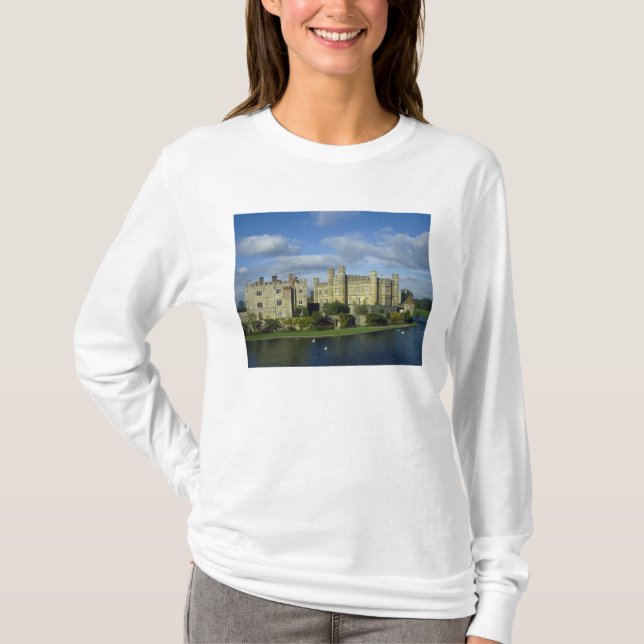 T-shirts Inglaterra, Kent, Leeds Castle (Frente)