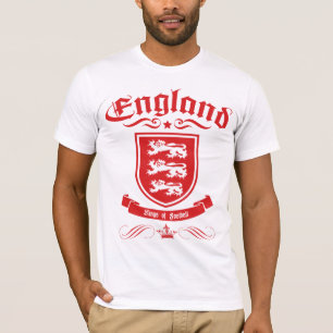 T-shirts INGLATERRA - reis do futebol