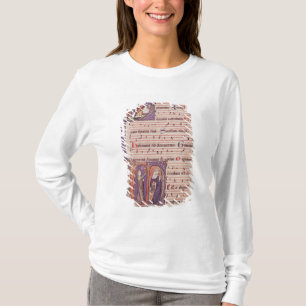 T-shirts Iniciais 'P de Historiated