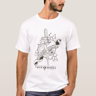 T-shirts Inimigos para sempre 1 de Tom e de Jerry