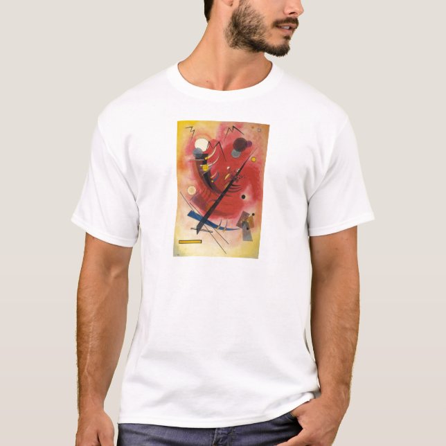 T-shirts Inner Simmering Abstrato Painting (Frente)
