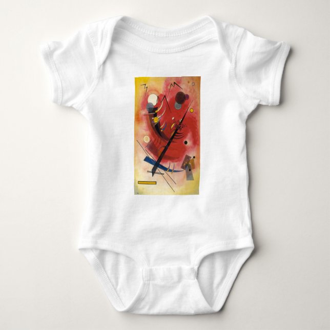 T-shirts Inner Simmering Abstrato Painting (Frente)