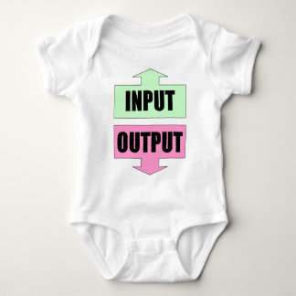 T-shirts Input_Output_Green_Pink