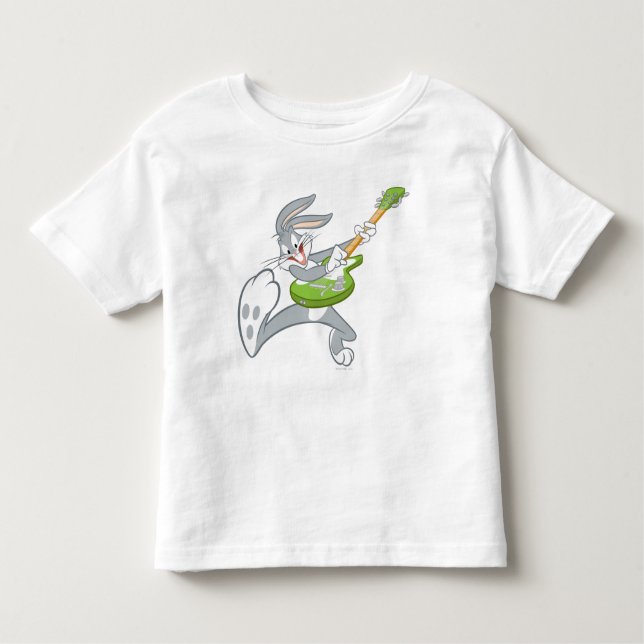 T-shirts INSETOS BUNNY™ Acionando Violão (Frente)