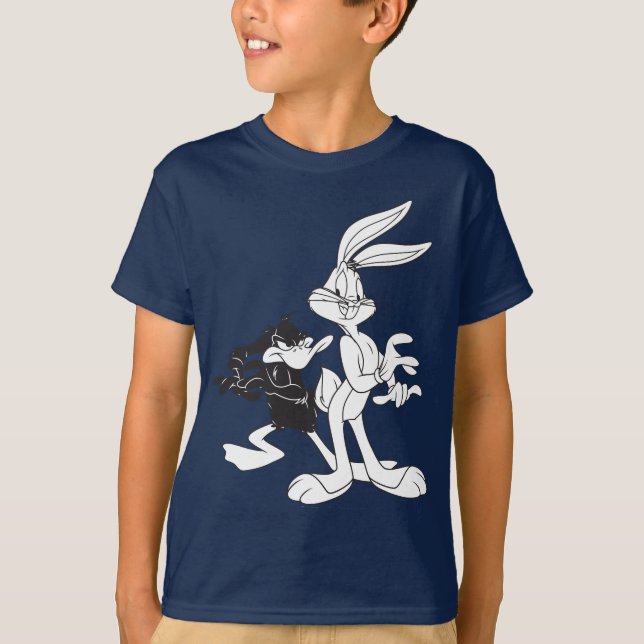 T-shirts INSETOS BUNNY™ e DAFFY DUCK™ (Frente)