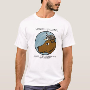 T-shirts Insetos & T do logotipo do mel