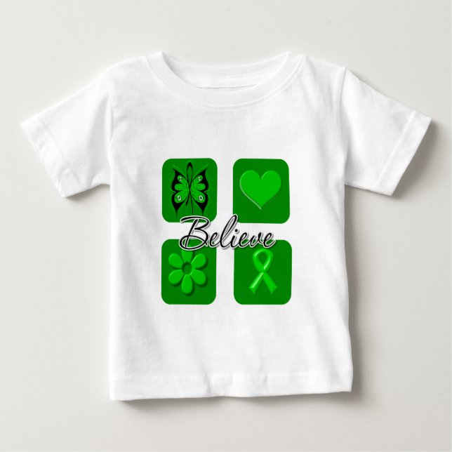 T-shirts Inspirado acredite - apoio de SCT e de BMT (Frente)