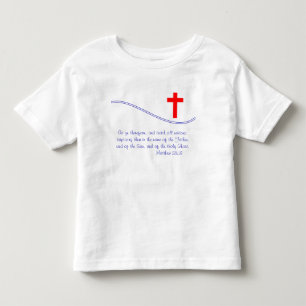 T-shirts Inspirado na Bandeira Cristã