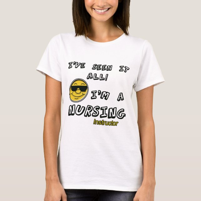 T-shirts Instrutor dos cuidados (Frente)