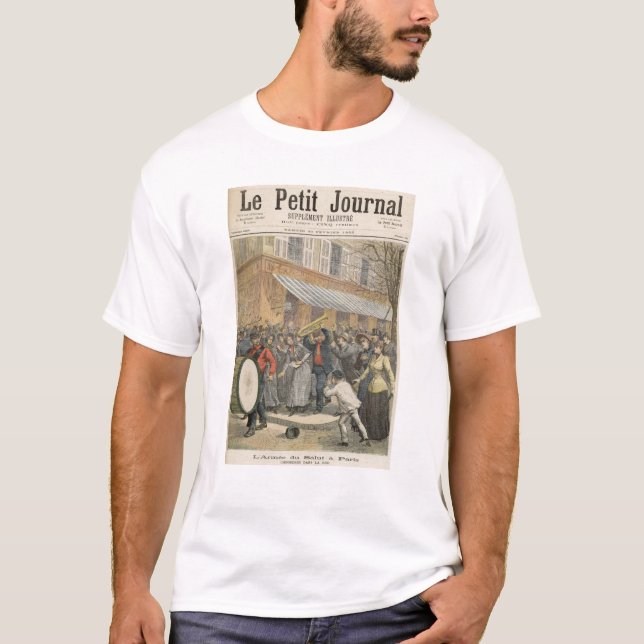 T-shirts Insurreição contra um exército de salvação (Frente)