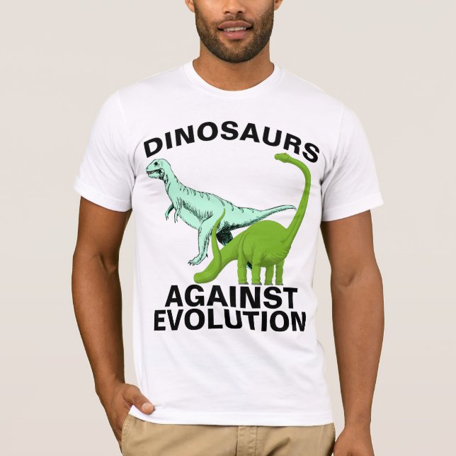 T-Shirts INTELIGENTES DE DESIGN DINOSSAUR (Frente)
