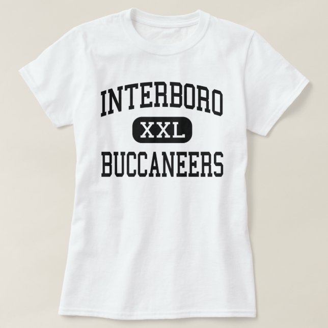 T-shirts Interboro - corsários - alto - parque da (Frente do Design)